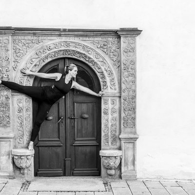 Renaissanceportal am Wohlfarthschen Haus auf dem Marktplatz (Pößneck)