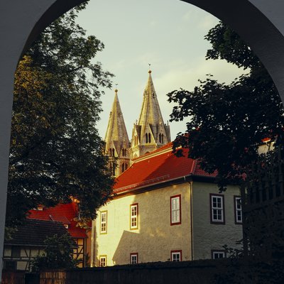 Divi-Blasii-Kirche und Untermarkt (Mühlhausen/Thüringen, Unstrut-Hainich-Kreis)